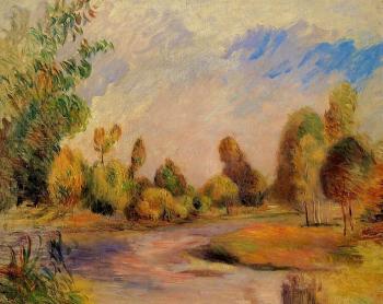 Pierre Auguste Renoir : The Banks of the River